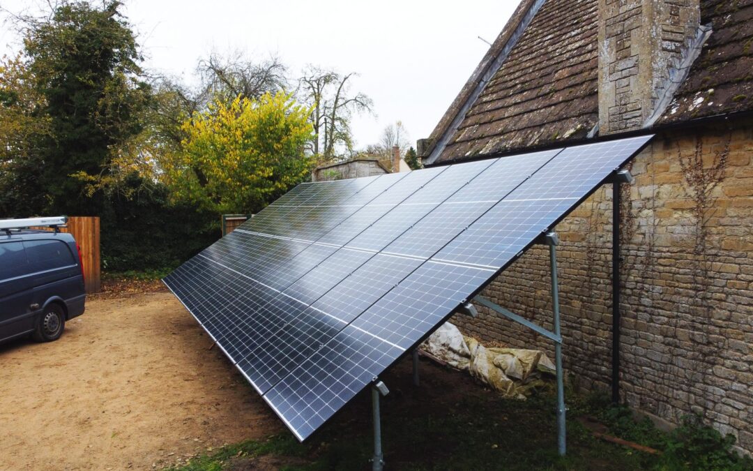 Our First Ever Ground Mounted Solar PV System