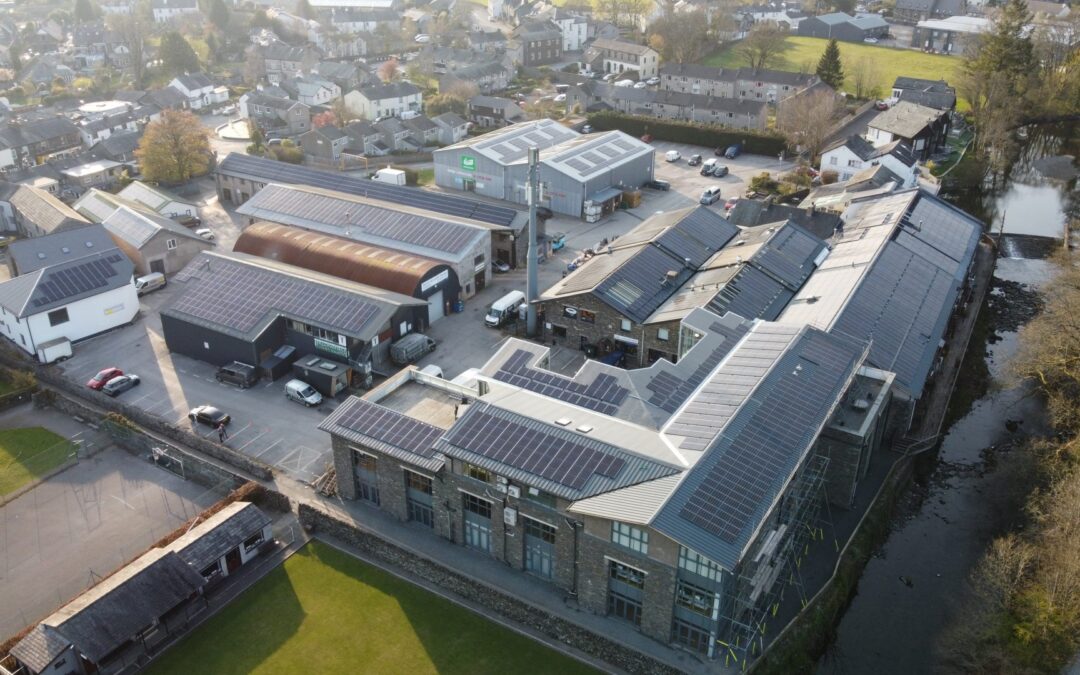 Staveley Mill Yard, Kendal – PV Installation