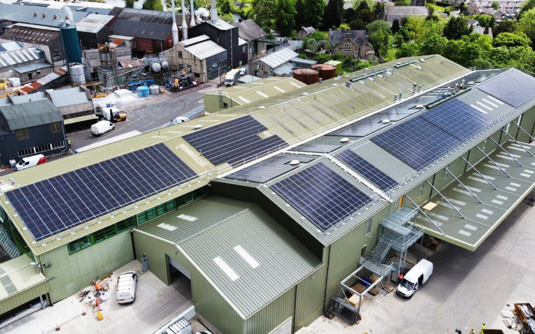 Burneside Community Energy – 430kW of solar PV at James Cropper Paper Mill