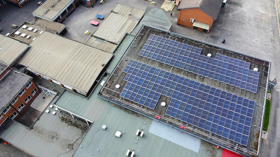 Sandbach Leisure Centre – 93.15 kWp Solar PV System