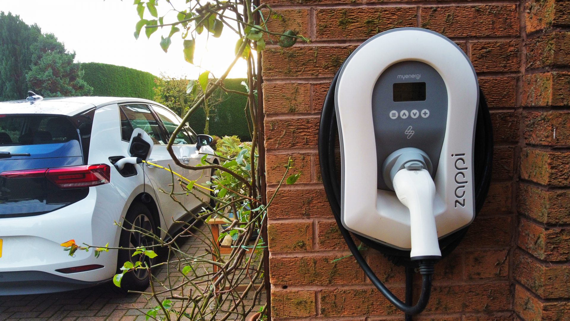 Zappi EV Charger Installed at Home